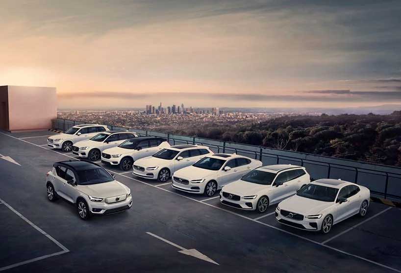 Volvo cars line-up
